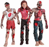 BOHS Zombie Dolls Figuras de acción Juguetes - Paquete de regalo - Articulaciones articuladas Modelo en miniatura - 4 pulgadas - Paquete de 6 